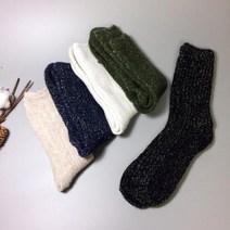 티티삭스 반짝이 펄 니트양말 W19
