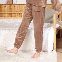 아이원더 8칼라 도톰 극세사 천사바지 홈웨어 수면바지