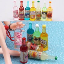 미니어처 일본 술병 모형 3.9cm 7종 세트 공예 소재 재료 꾸미기 데코 디오라마 미니어쳐