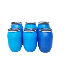 플라스틱 드럼통 젓갈통 물통 100L 120L 저장고 대형, 125L, 1개