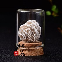 비스무트 결정체 장식품 인테리어 천연 수정 원석 어린이 과학, 사막의 장미 표지 상자 하나 (트럼펫)개