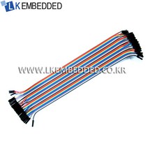 아두이노 점퍼 케이블 암암FF 30cm 40P B05