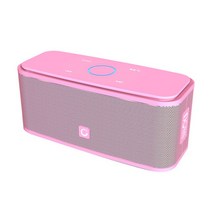 홈시어터 스피커 사운드바 도스 SoundBox 터치 휴대용 무선 스피커 블루투스 사운드 HD 및베이스 IPX5 방수, 05 Pink Speaker