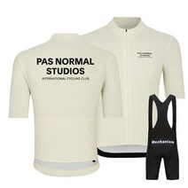 2023 PNS 시클리스모 여름 반팔 저지 PAS 노멀 스튜디오 사이클링 의류 통기성 Maillot 신제품 세트, 55.cycling suit  7 - XS