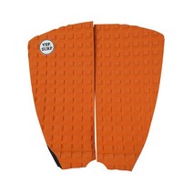3M 글루 데크 패드 2 피스 서핑 보드 트랙션 안티 슬립 테일 EVA 그립 yep., 06 주황색