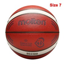 새로운 농구공 공식 크기 7/6/5 PU 가죽, CHINA, B7G3100-Q2Z Size 7