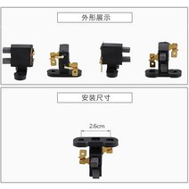 5KW 5.5KW 6KW 6.5KW 7KW 7.5KW 디젤 발전기 부품 엔진 액세서리. 카본 브러쉬 KIPORKAMAgenset 적합, 한개옵션0