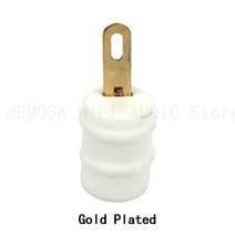 진공관 오디오 앰프 10PCS 세라믹 튜브 소켓 전자관 좌석 FU-29 829B 진공관 증폭기를위한 양극 격판 덮개, 02 FU29-G Gold Plated