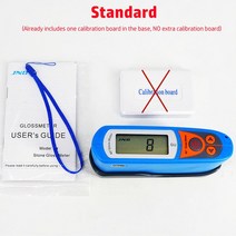 MA6 디지털 60 도 광택 측정기 0-199.5 GU 세라믹 고무 플라스틱 가죽 돌 계 자동차 페인트 테스터, 01 Standard