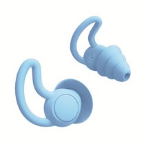 차음재 방음재 흡음재 실리콘 슬리핑 이어 플러그 방음 귀 보호 소음 방지 여행용 감소 수영 귀마개, Blue, 호주