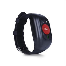 장애인 방수 GPS 스마트 워치 Sos 스마트워치 와이파이 원격 제어 노인 경보 팔찌 건강 관리 4G GSM 2G 모니터, [02] red button