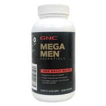 GNC 메가맨 원 데일리 60정 MEGA MEN One Daily 60 Caplets, 1병
