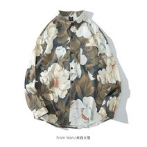 플라워 커플룩 셔츠 허니문 비치웨어