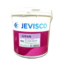 제비 아쿠아락 백색 4L 친환경 수용성 목재, 반광