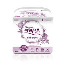 크리센 일반형 소변용 요실금 패드 성인용 기저귀 300매 (30매X10팩) 성인기저귀, 일반형 패드(300매)