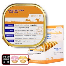 청담 가스트로 인테스티널 로우펫 100gX6개 고지혈증 췌장염 등 소화기질환, 6개, 생선, 600g