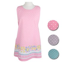 도트플라워 앞치마, 블루