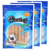 카리에스 애견 치약껌 6개입, 치즈, 100g, 3개