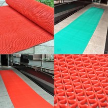 레드 물놀이터 바닥매트 카페트 롤매트 사우나 학교 현관입구 발매트 빙판 diy