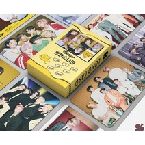 55 개대 KPOP 소년 그룹 방탄 앨범 Yet To Come Lomo 카드 엽서 Idols 프리미엄 사진 홈 장식, 9