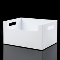 다용도 접이식 펜트리정리함 책 수납함 수납박스 간식정리 옷정리트레이 플라스틱, 2호