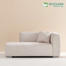 우아미가구 모노 밤비 2인 소파 GM5023 착불, 그레이