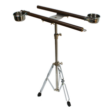 앵무새 스텐 세라믹 놀이터 V2 / 앵무새훈련횃대/앵무새세라믹횃대, 25mm