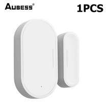 문열림센서 동체 감지기 tuya zigbee 3.0 스마트 도어 센서 도어 개폐 보안 보호 Alexa google home을 통한 스마트 라이프 앱 제어, 1개