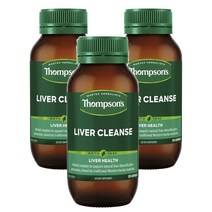 호주 톰슨 Thompsons Liver Cleanse 리버 클렌즈 120캡슐, 3팩