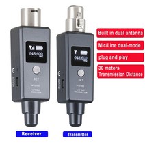 무선영상송수신기 전문 마이크 무선 전송 시스템 uhf dsp 무선 마이크 송신기 앰프 수신기 3050m 유효 범위 113, 타입2