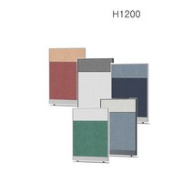PDS-07 H1200 PVC 45T 패브릭투톤 사무실파티션 패브릭파티션 가림막, PN721