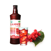 광야식품 진한 오미자청 970ml, 3개