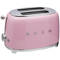 스메그 2슬라이스 토스터 매트 샴페인, 8 Pink