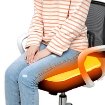 전기방석 KC인증 저온화상 방지 사무실 차량용 USB 메모리폼 겨울 발열 온열 방석, 심플, 바이올렛