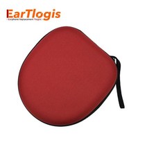 콕스 호환 이어패드 EarTlogis텔렉스 에어맨 시리즈 헤드셋 교체용 이어 패드 이어머프 커버 쿠션 컵 베개 부품 750 760, [04] 1 Pcs of Red