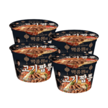백종원의 고기짬뽕 105g, 4개