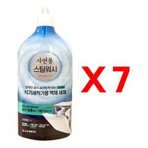 자연퐁 식기세척기전용 액체세제, 920ml, 7개