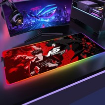 페르소나 컴퓨터 매트 Pc 마우스 패드 RGB Led 데스크 프로텍터 게이머 Deskmat 정의되지 않은 플레이, A1 _300x700x3mm, 01 A1_02 300x700x3mm