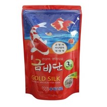 우성사료 금비단3호 500g 금붕어/비단잉어/열대어/대형어/부상, 4개