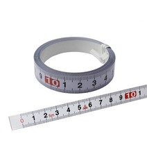 KDS 접착줄자 1M 2M 5M 접착식 테이프 붙이는줄자 스티커, ST13-01(1M)정방향