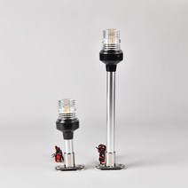 항해등 LED 신호등 해양 액세서리 선박 야간 정박 선미등, 그린 15cm