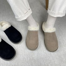 남녀공용 어그 겨울 키높이 털 슬리퍼 따뜻한 사무실 털실내화