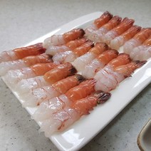 제주 딱새우 회 15~80미 제주도 딱새우 회 택배 제주 새우 회 딱새우회 배달 제주특산물 손질 딱새우 생새우회, 15~20미 130g