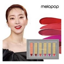 [멜로팝] [MELOPOP] 립싱크 컬러 6종, 혼합 색상, 4세트