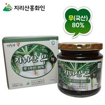 지리산홍화인 지리산 무 청 (무+도라지+마늘), 1병, 300g