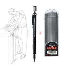 목수샤프 목공연필 연필깎이 내장 2mm 샤프 + 샤프심 세트, 컬러