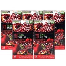 헬씨허그 탱탱 유기농 석류 콜라겐 젤리 석류 뷰티스틱 터키산 28포, 5개, 20g x 28포