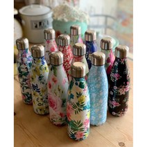 플라워 보틀 텀블러 꽃무늬 보온병, 7