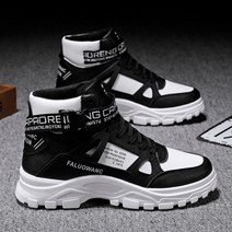 스니커즈 워커 봄 화이트 하이탑 플랫폼 남성운동화