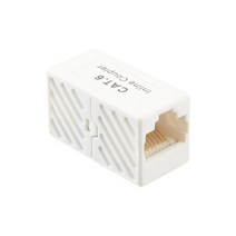 (COMS) CAT.6 연장커플러(RJ45) White/IB292/랜선연장